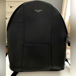 Ted Baker London Debossed Faux Leather Backpack